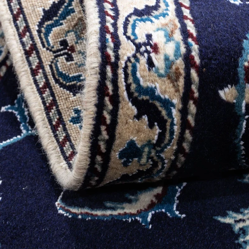 Perserteppich - Nain 70 x 143 cm - blau