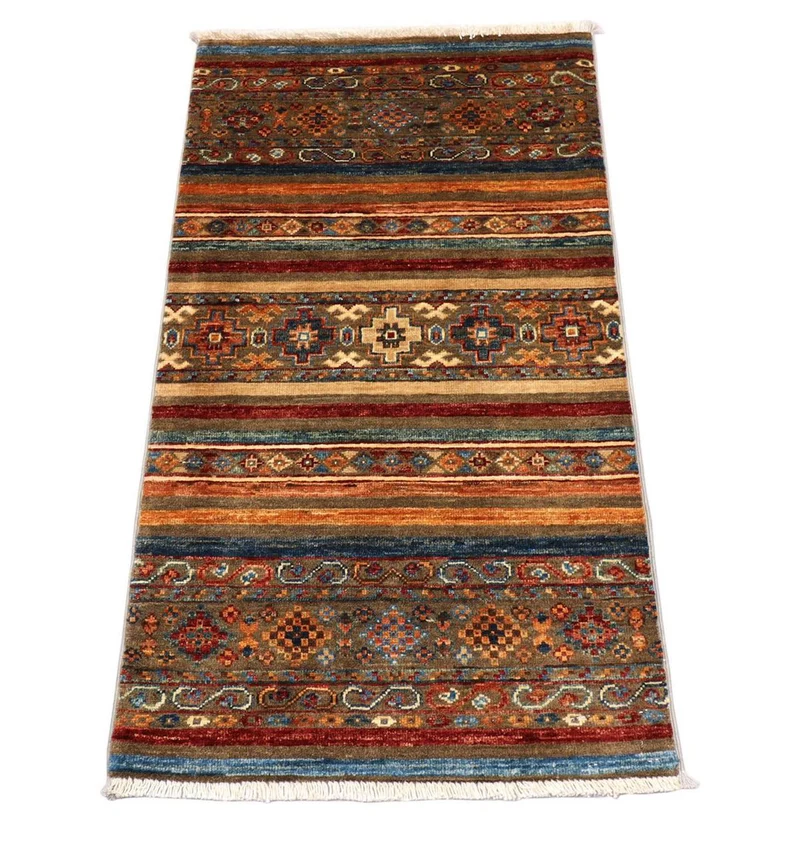 Ziegler Teppich 63 x 113 cm - mehrfarbig