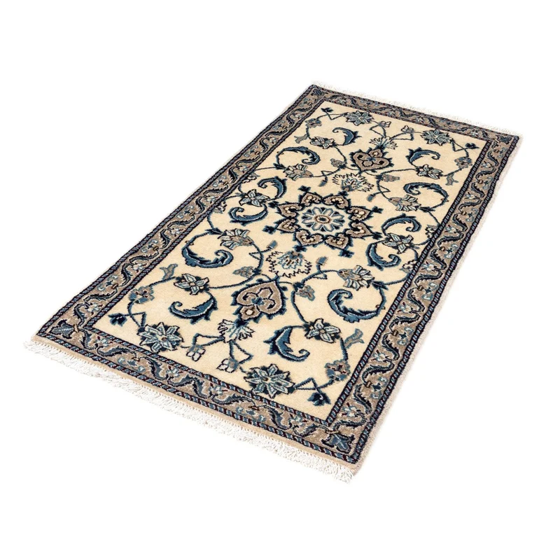 Perserteppich - Nain 69 x 130 cm - beige