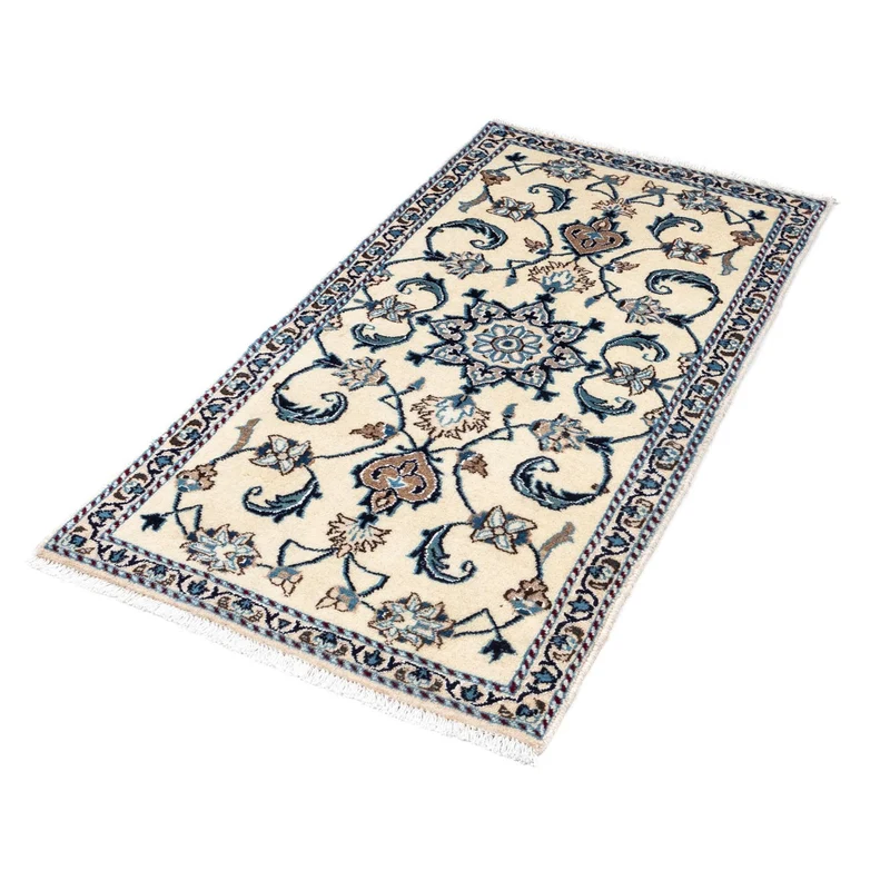 Perserteppich - Nain 67 x 135 cm - beige