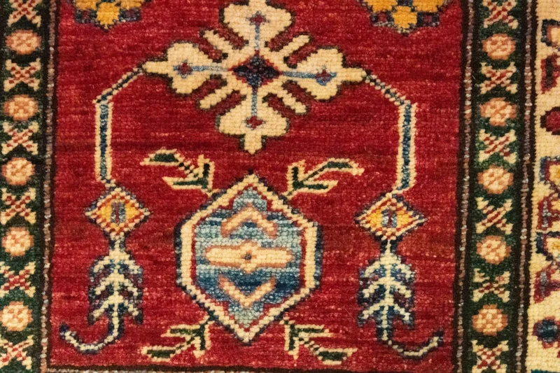 Ziegler Teppich - Kazak 62 x 93 cm - rot