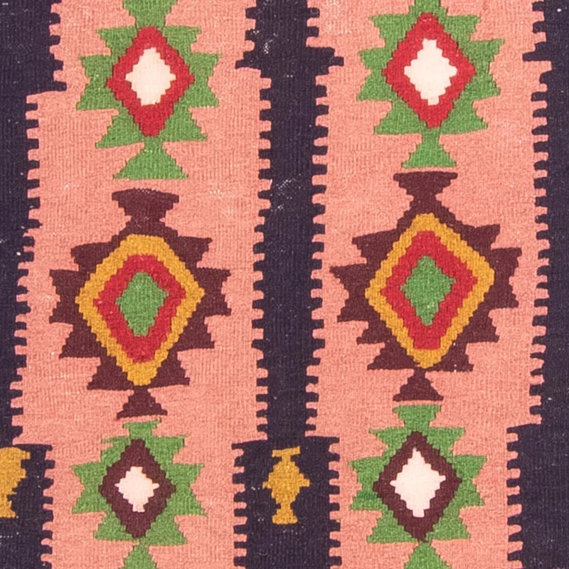 Läufer Kelim - Old - 110 x 275 cm - mehrfarbig