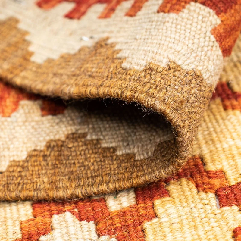 Kelim Teppich - Oriental 79 x 197 cm - beige