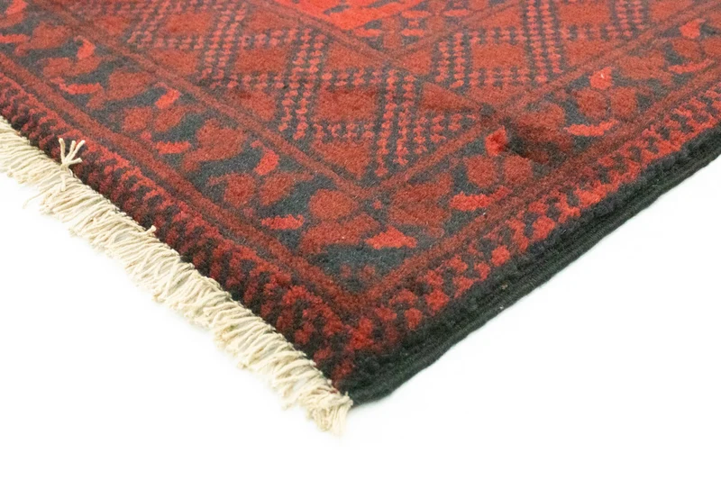 Afghan Teppich - Filpa 106 x 148 cm - rot