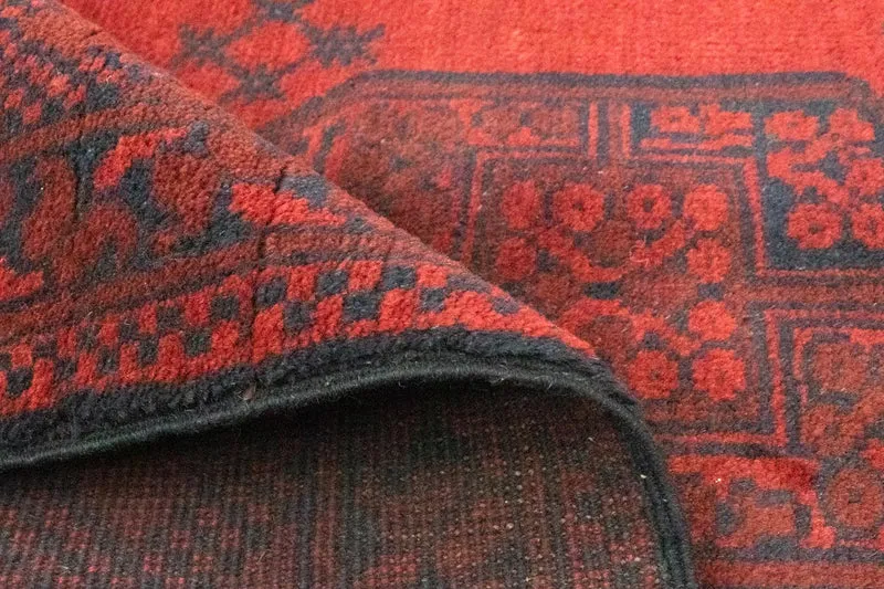 Afghan Teppich - Filpa 106 x 148 cm - rot