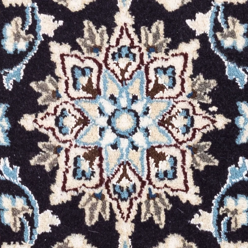 Perserteppich - Nain 57 x 101 cm - dunkelblau
