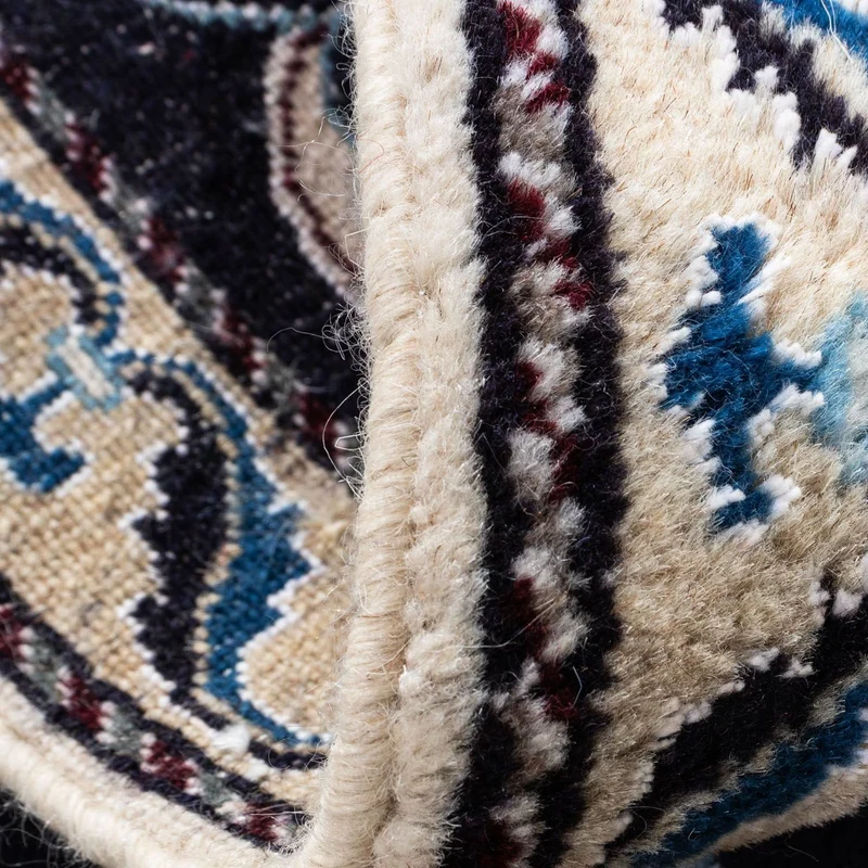 Perserteppich - Nain 57 x 101 cm - dunkelblau