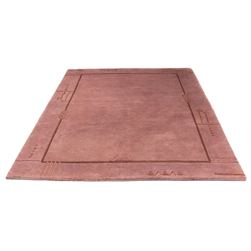 Nepal Teppich 160 x 223 cm - hellbraun