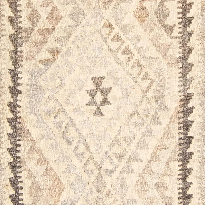 Kelim Teppich - Splash 121 x 203 cm - beige