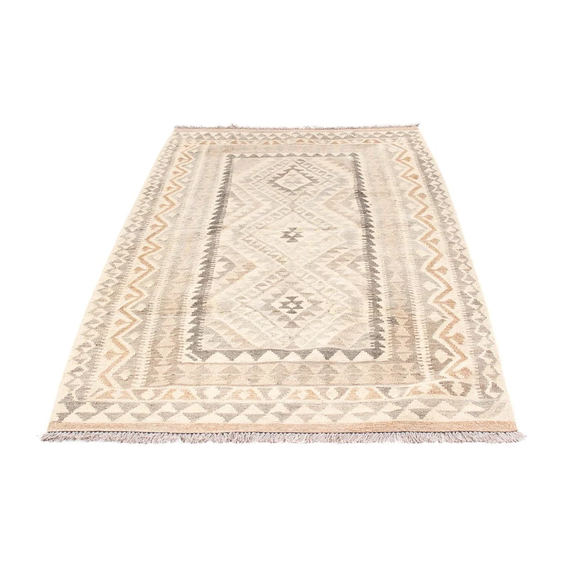 Kelim Teppich - Splash 121 x 203 cm - beige