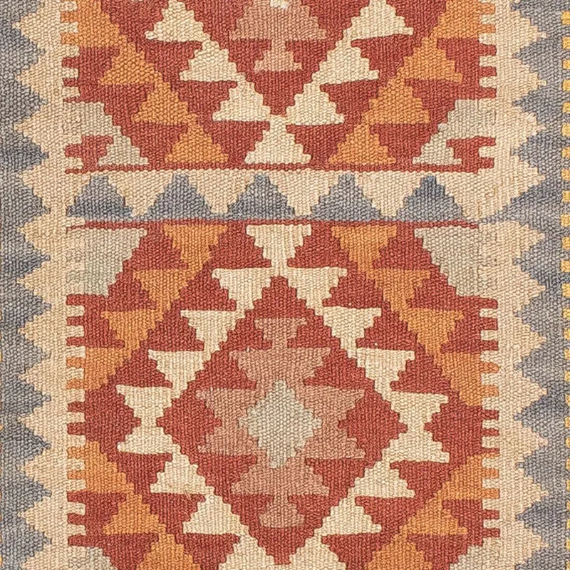 Kelim Teppich - Splash 62 x 197 cm - mehrfarbig