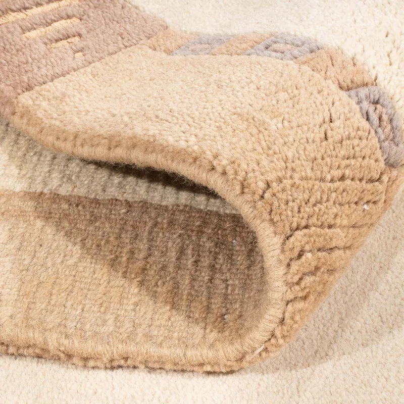 Nepal Teppich - 90 x 160 cm - beige