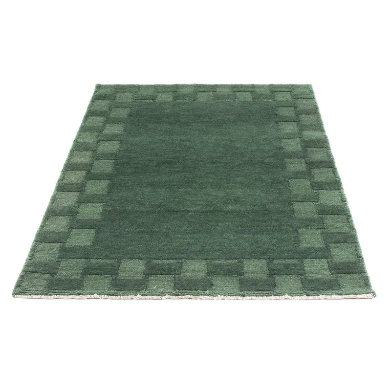 Nepal Teppich - 93 x 152 cm - grün