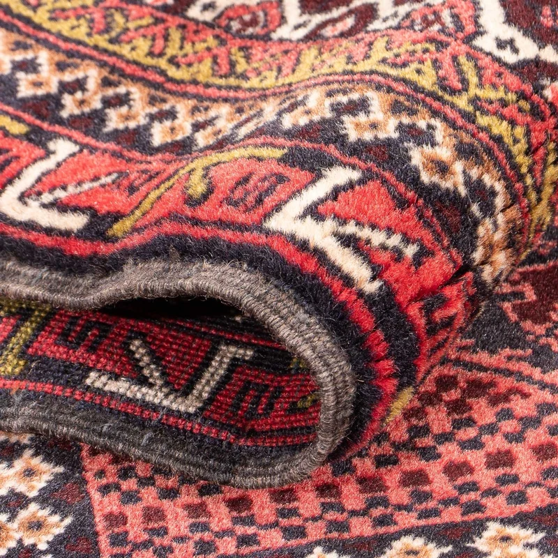 Belutsch Teppich - Gebetsteppich - 91 x 140 cm - dunkelblau