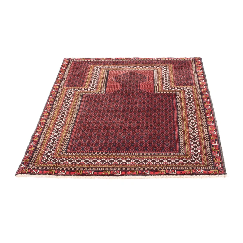 Belutsch Teppich - Gebetsteppich - 91 x 140 cm - dunkelblau