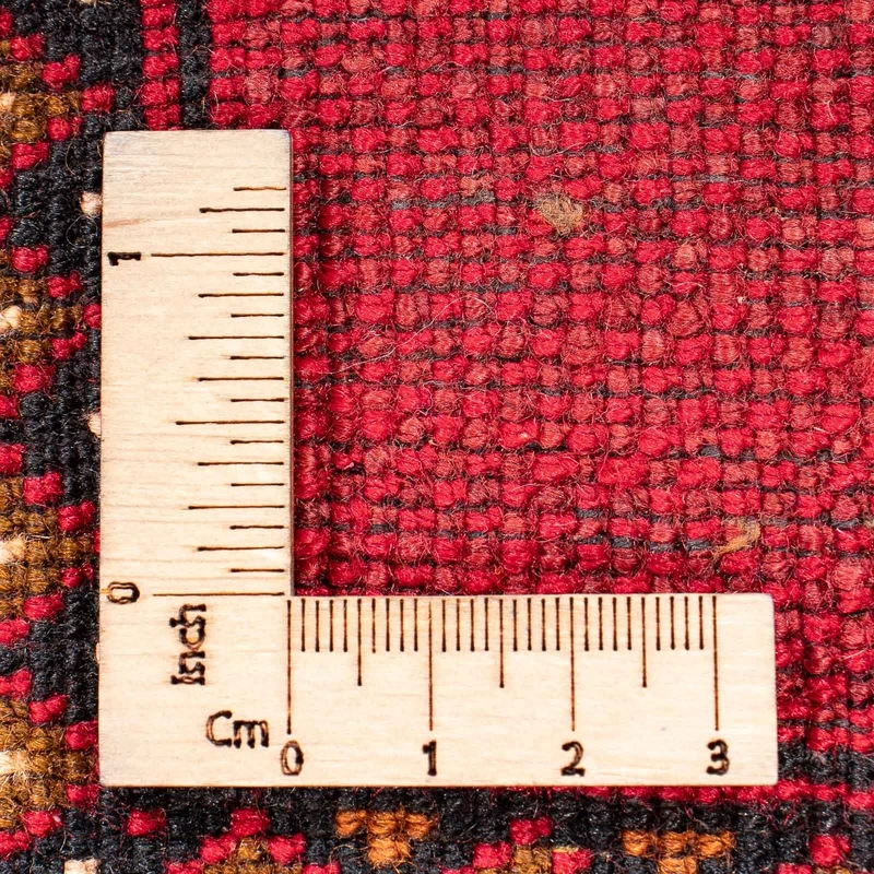Belutsch Teppich - Gebetsteppich - 96 x 131 cm - rot