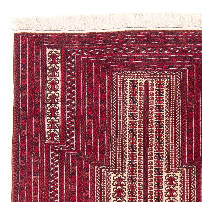 Belutsch Teppich - Gebetsteppich - 98 x 149 cm - beige