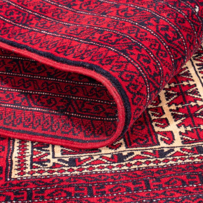 Belutsch Teppich - Gebetsteppich - 98 x 149 cm - beige