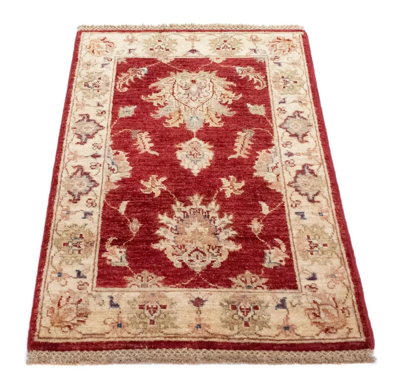 Ziegler Teppich 60 x 95 cm - rot