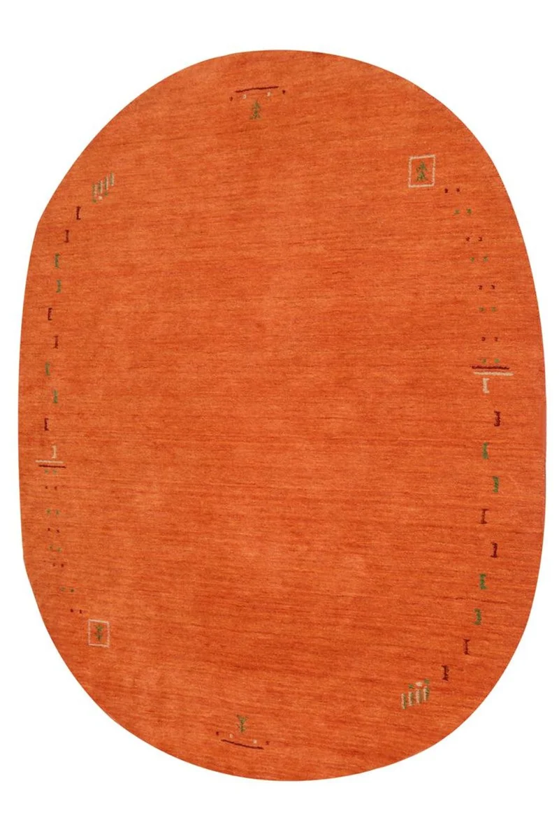 Gabbeh Teppich - Indus 200 x 200 cm - orange