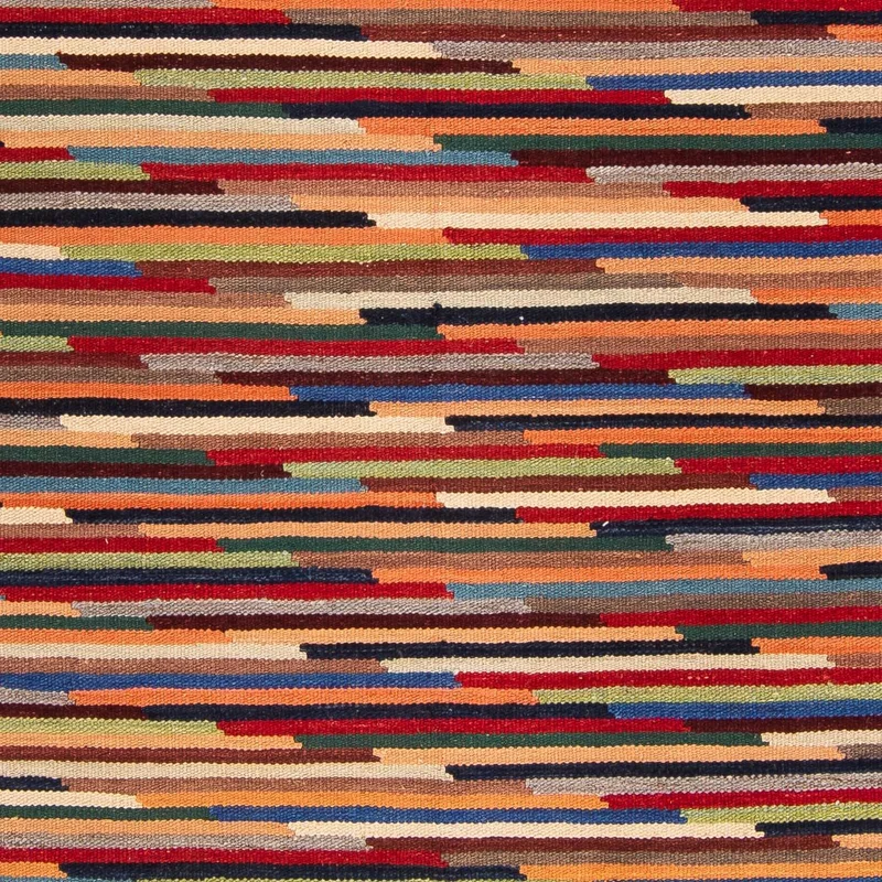 Kelim Teppich - Trendy 148 x 206 cm - mehrfarbig