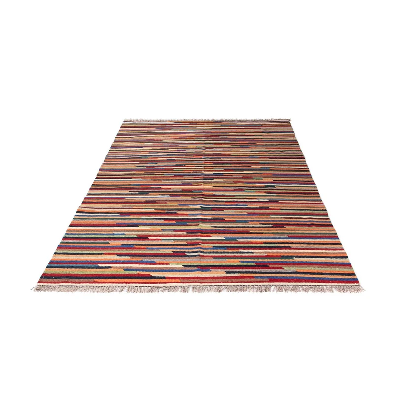 Kelim Teppich - Trendy 148 x 206 cm - mehrfarbig