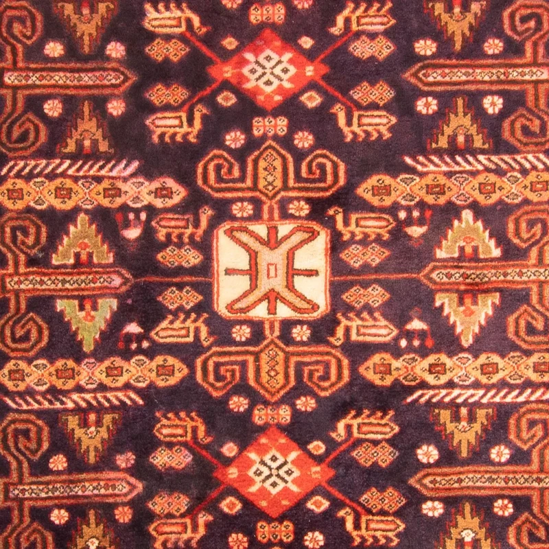 Perserteppich - Nomadic 130 x 280 cm - dunkelblau