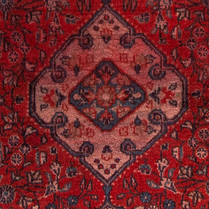 Orientteppich 107 x 150 cm - dunkelrot