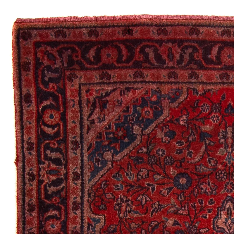 Orientteppich 107 x 150 cm - dunkelrot