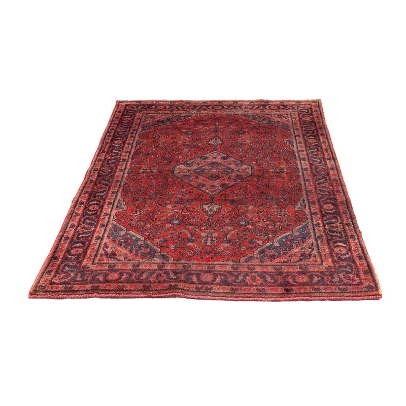 Orientteppich 107 x 150 cm - dunkelrot