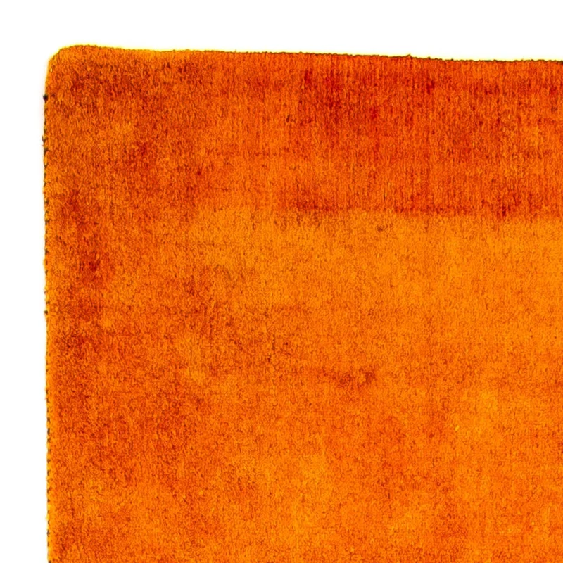 Gabbeh Teppich - Loribaft Softy 80 x 395 cm - orange