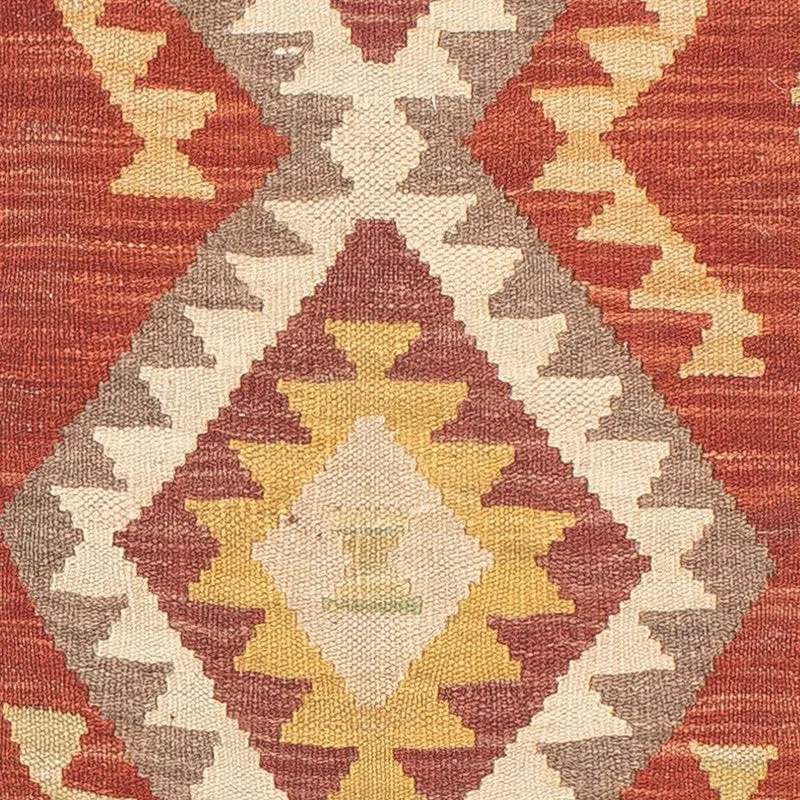 Kelim Teppich - Splash 66 x 200 cm - rot