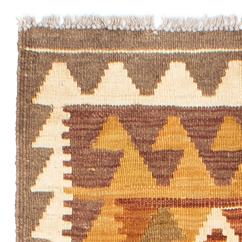 Kelim Teppich - Oriental 64 x 203 cm - hellbraun