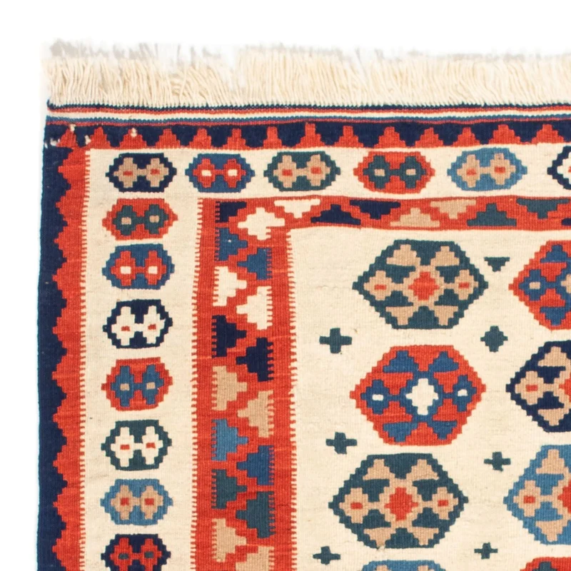 Kelim Teppich - Oriental 102 x 104 cm - beige