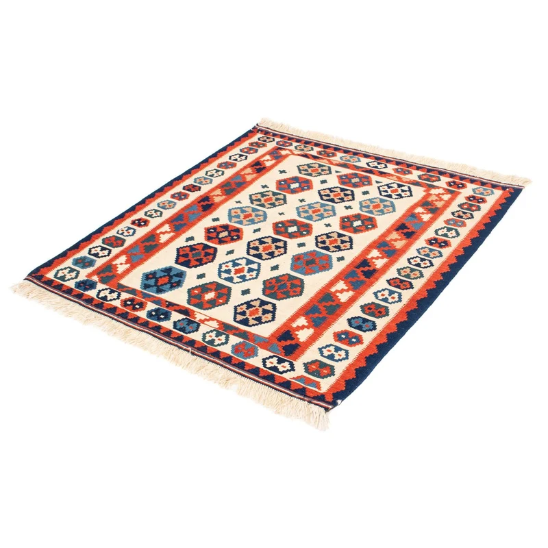 Kelim Teppich - Oriental 102 x 104 cm - beige