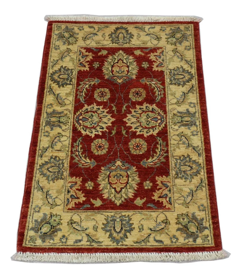 Ziegler Teppich 60 x 89 cm - rot