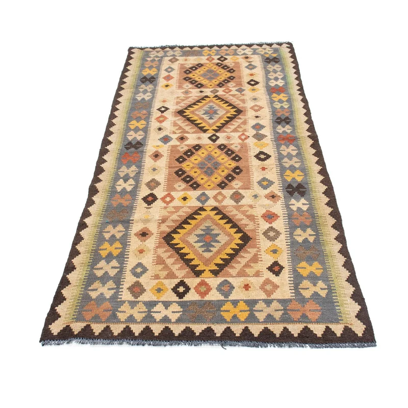 Kelim Teppich - Oriental 82 x 208 cm - beige