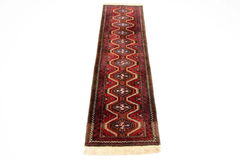 Perserteppich - Nomadic 52 x 197 cm - rot