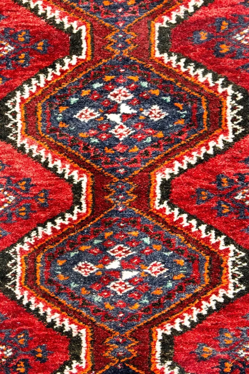 Perserteppich - Nomadic 52 x 197 cm - rot