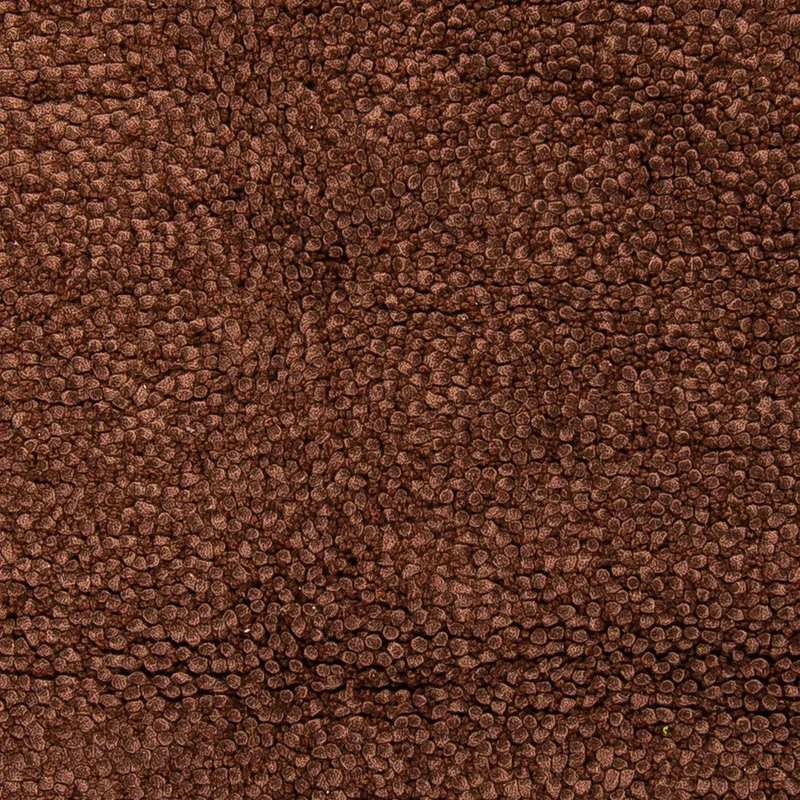 Hochflor Teppich 150 x 230 cm - braun