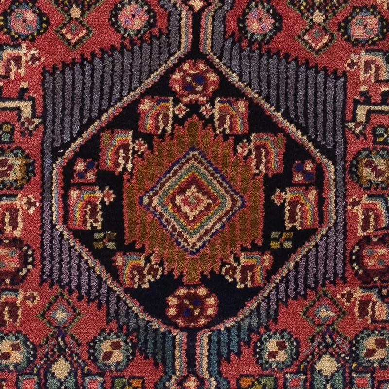 Perserteppich - Nomadic 76 x 110 cm - hellrot