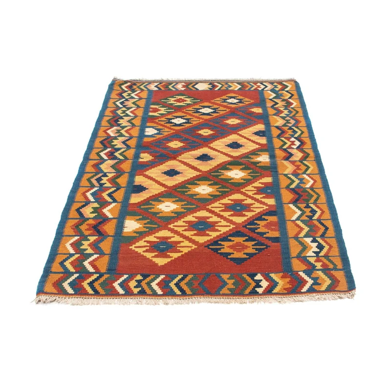 Kelim Teppich - Oriental 98 x 152 cm - rost