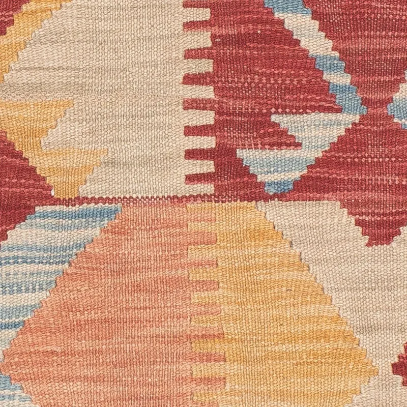 Kelim Teppich - Splash 69 x 203 cm - mehrfarbig