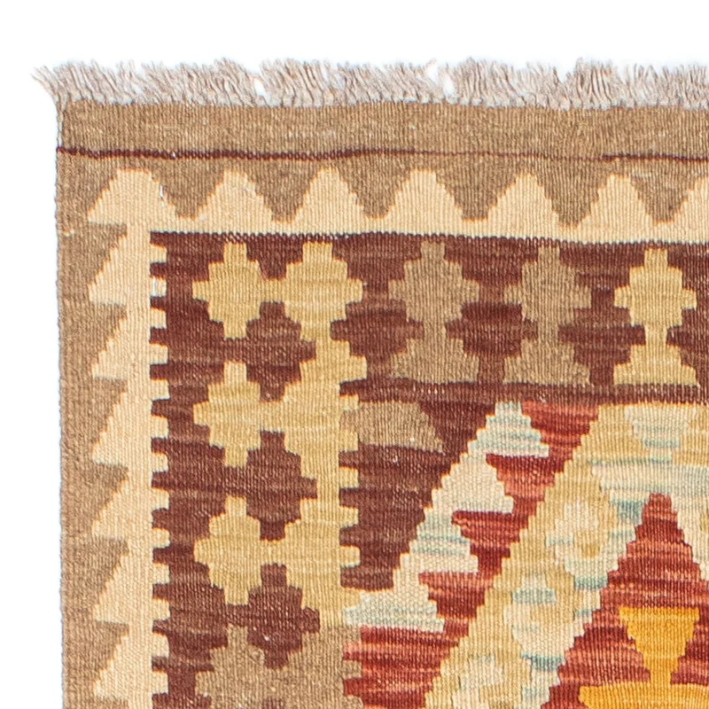 Kelim Teppich - Oriental 70 x 200 cm - beige