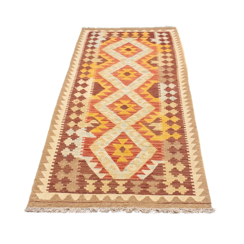 Kelim Teppich - Oriental 70 x 200 cm - beige