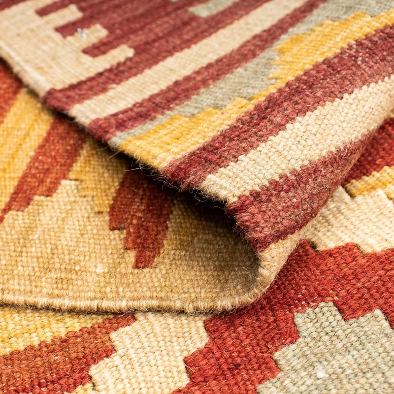 Kelim Teppich - Oriental 74 x 207 cm - beige