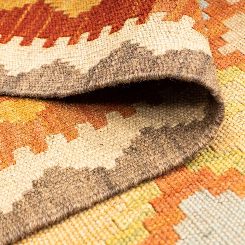 Kelim Teppich - Oriental 76 x 202 cm - beige