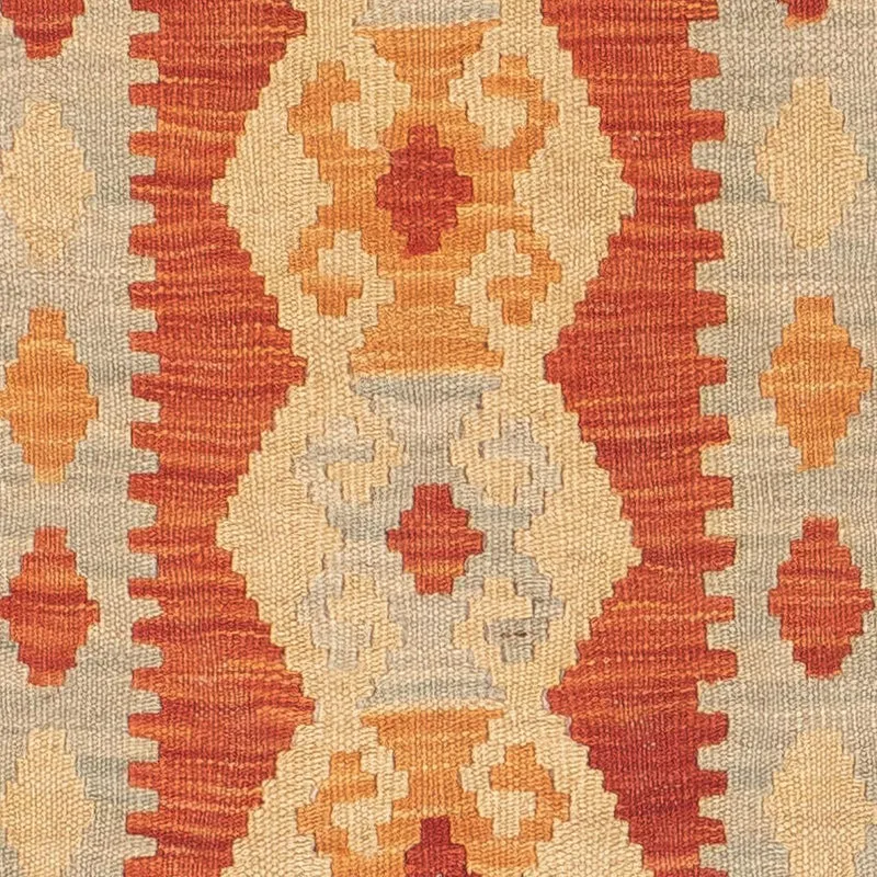 Kelim Teppich - Splash 63 x 197 cm - rot