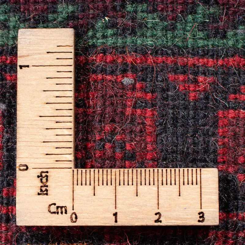 Belutsch Teppich - Gebetsteppich - 88 x 145 cm - rot