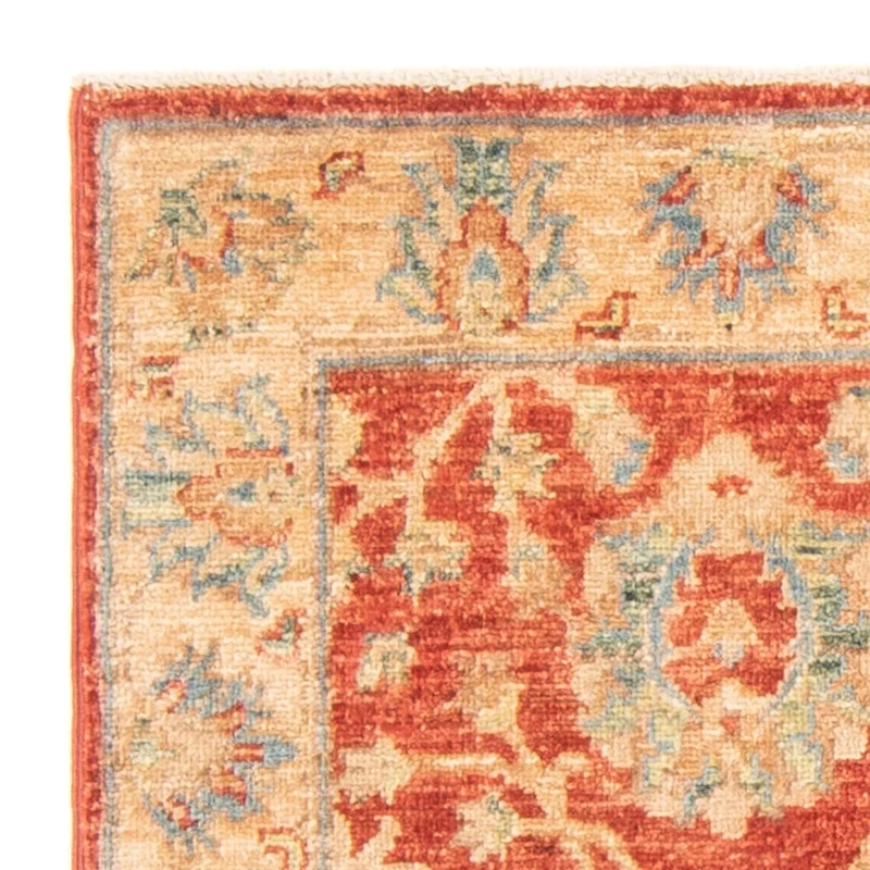 Ziegler Teppich - 60 x 95 cm - rot